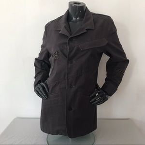 High end Eubiq black coat